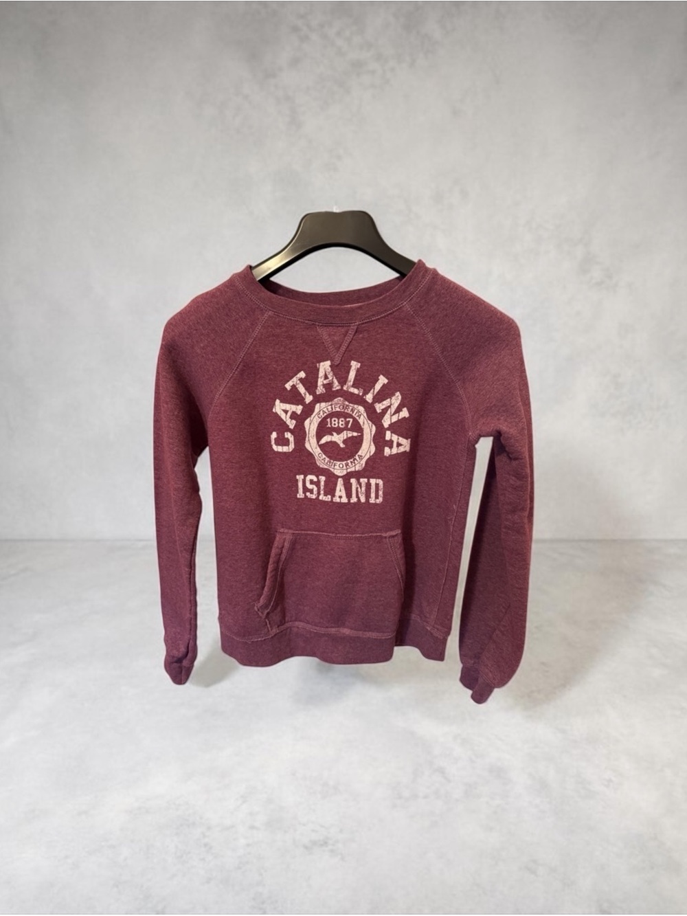 Catalina Women's Plum Crew Neck Sweater